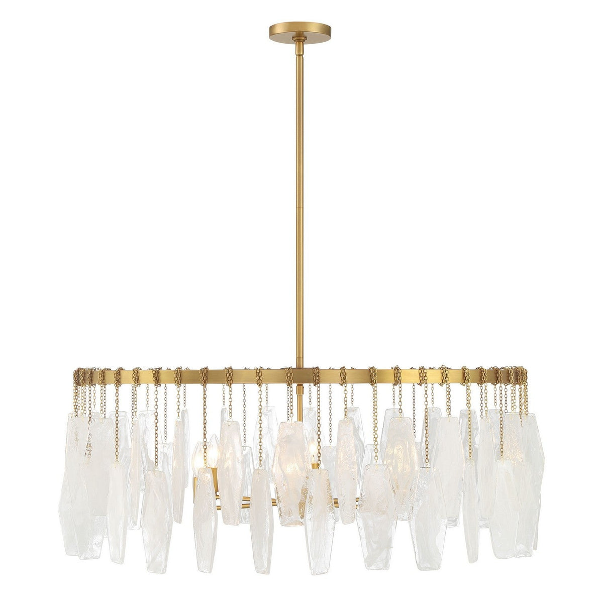 Minka-Lavery - 3626-732 - Six Light Pendant - Willow - Legacy Brass