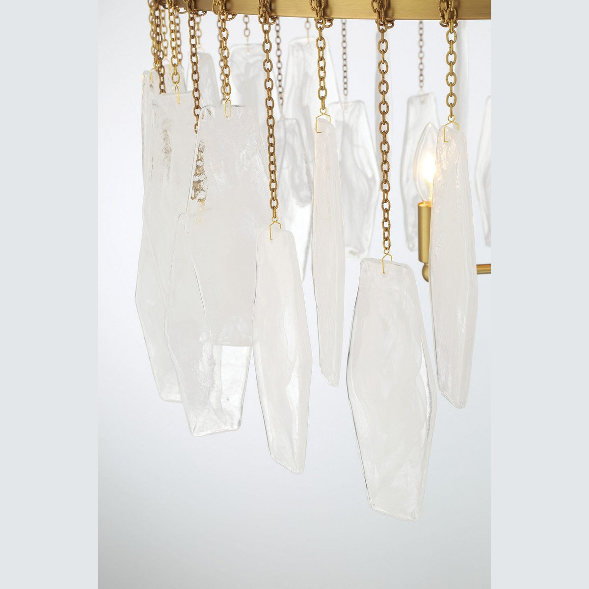 Minka-Lavery - 3626-732 - Six Light Pendant - Willow - Legacy Brass