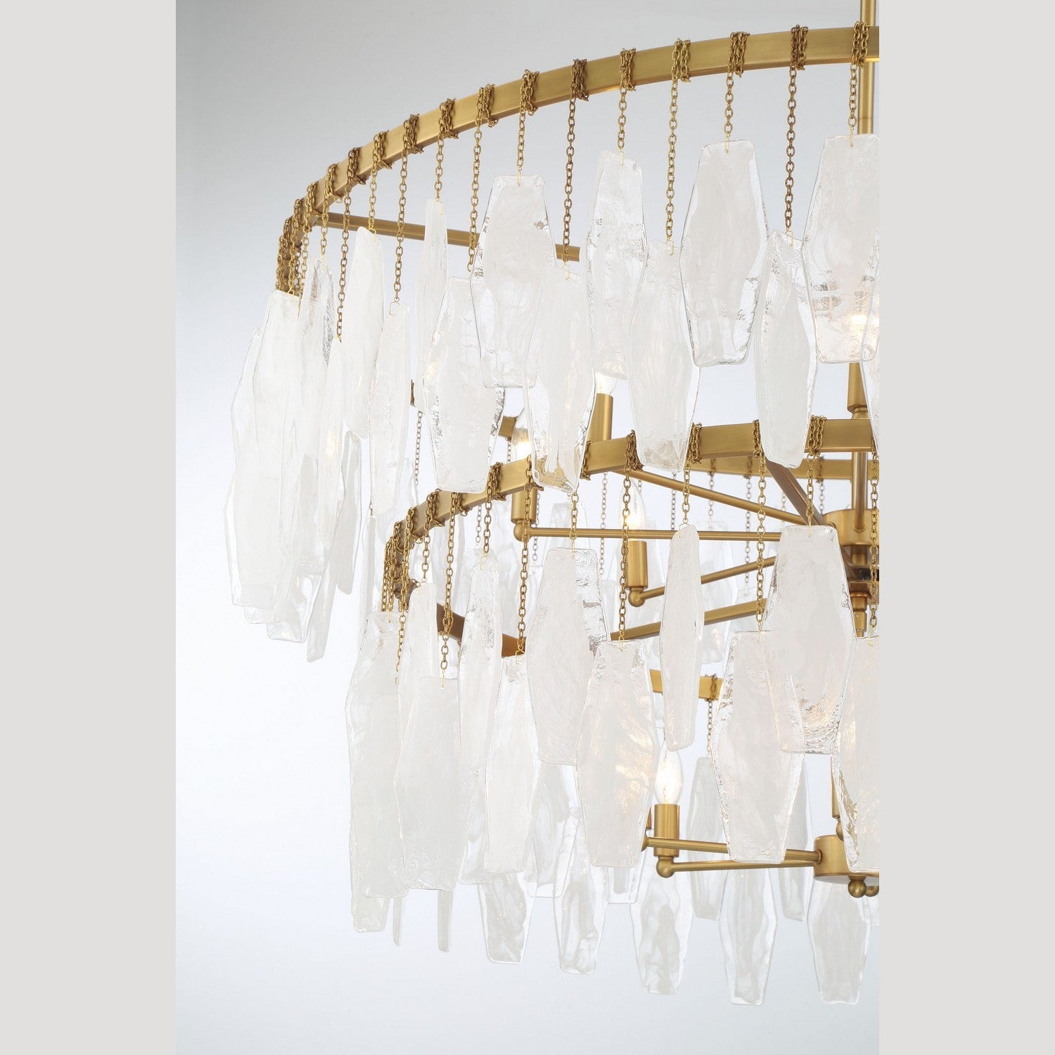 Minka-Lavery - 3628-732 - 14 Light Pendant - Willow - Legacy Brass