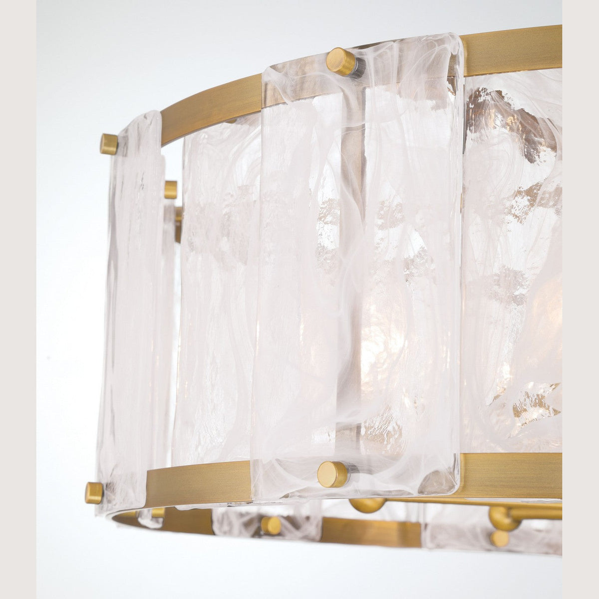 Minka-Lavery - 3636-732 - Six Light Pendant - Veil - Legacy Brass