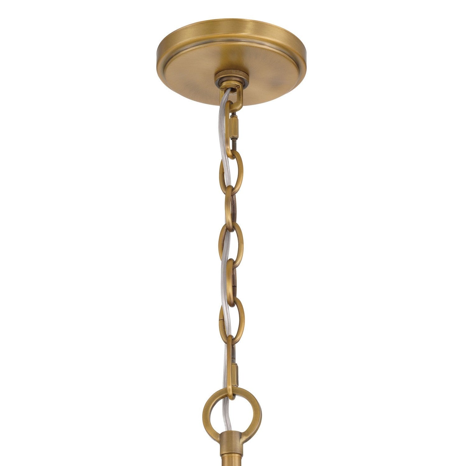 Minka-Lavery - 3637-732 - Six Light Pendant - Veil - Legacy Brass