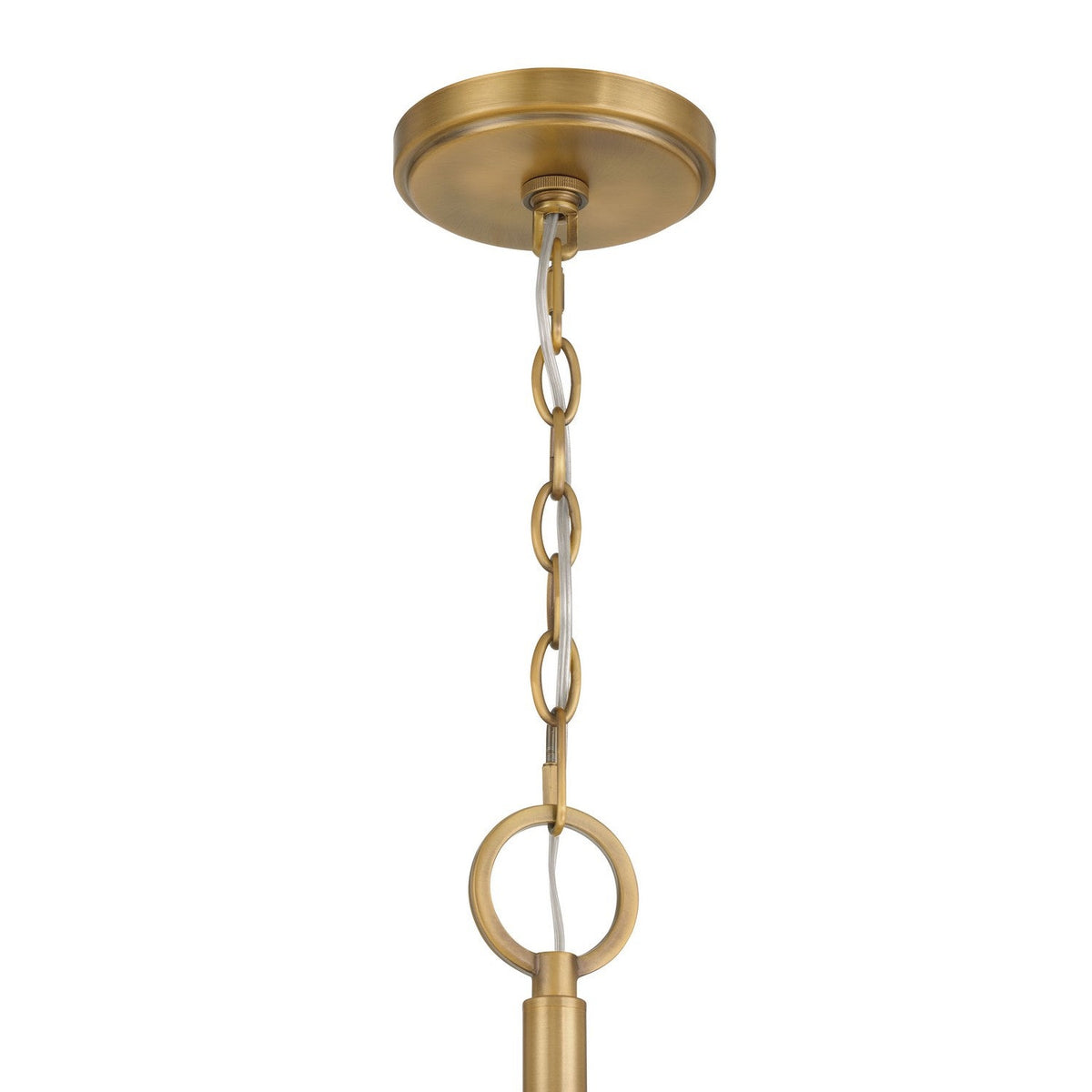 Minka-Lavery - 3638-732 - Ten Light Pendant - Veil - Legacy Brass