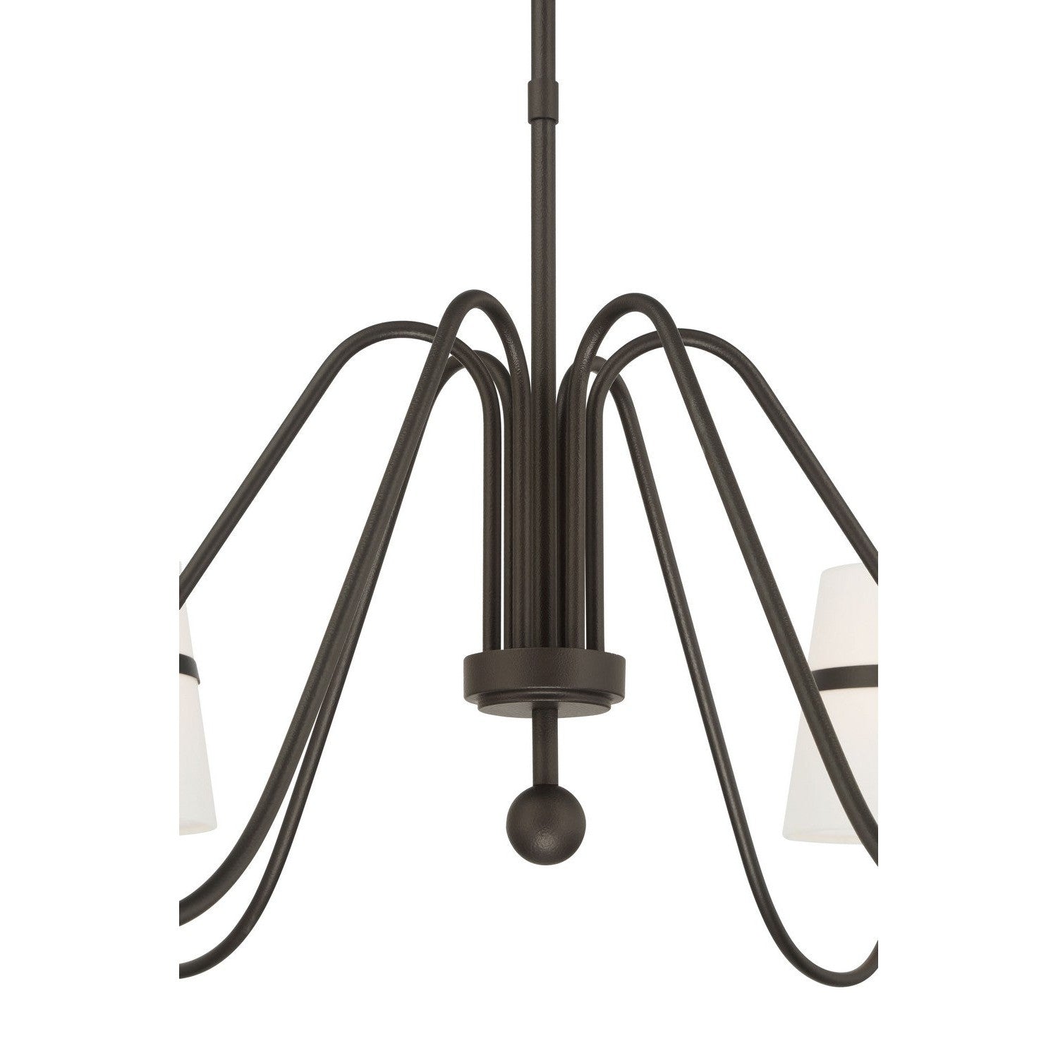 Minka-Lavery - 3736-872 - Six Light Chandelier - Althia - Textured Dark Bronze