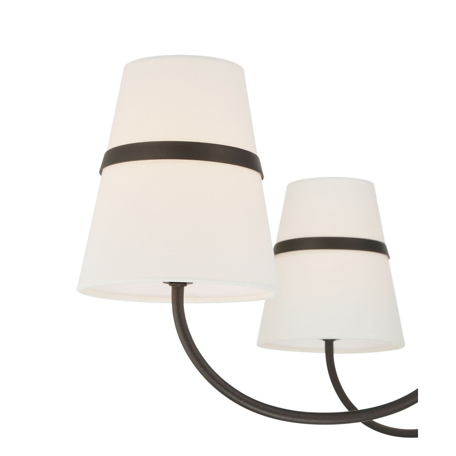 Minka-Lavery - 3736-872 - Six Light Chandelier - Althia - Textured Dark Bronze