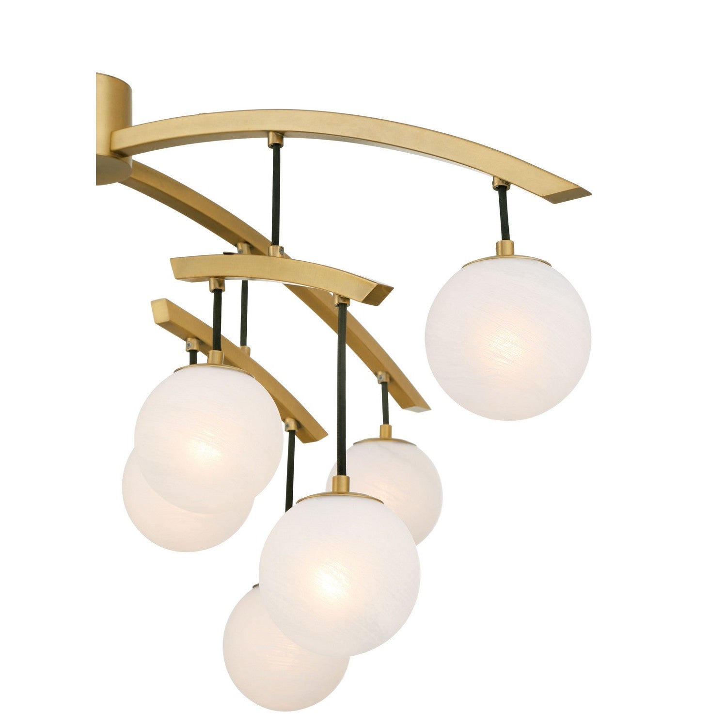Minka-Lavery - 3748-732 - 13 Light Chandelier - Curven - Legacy Brass