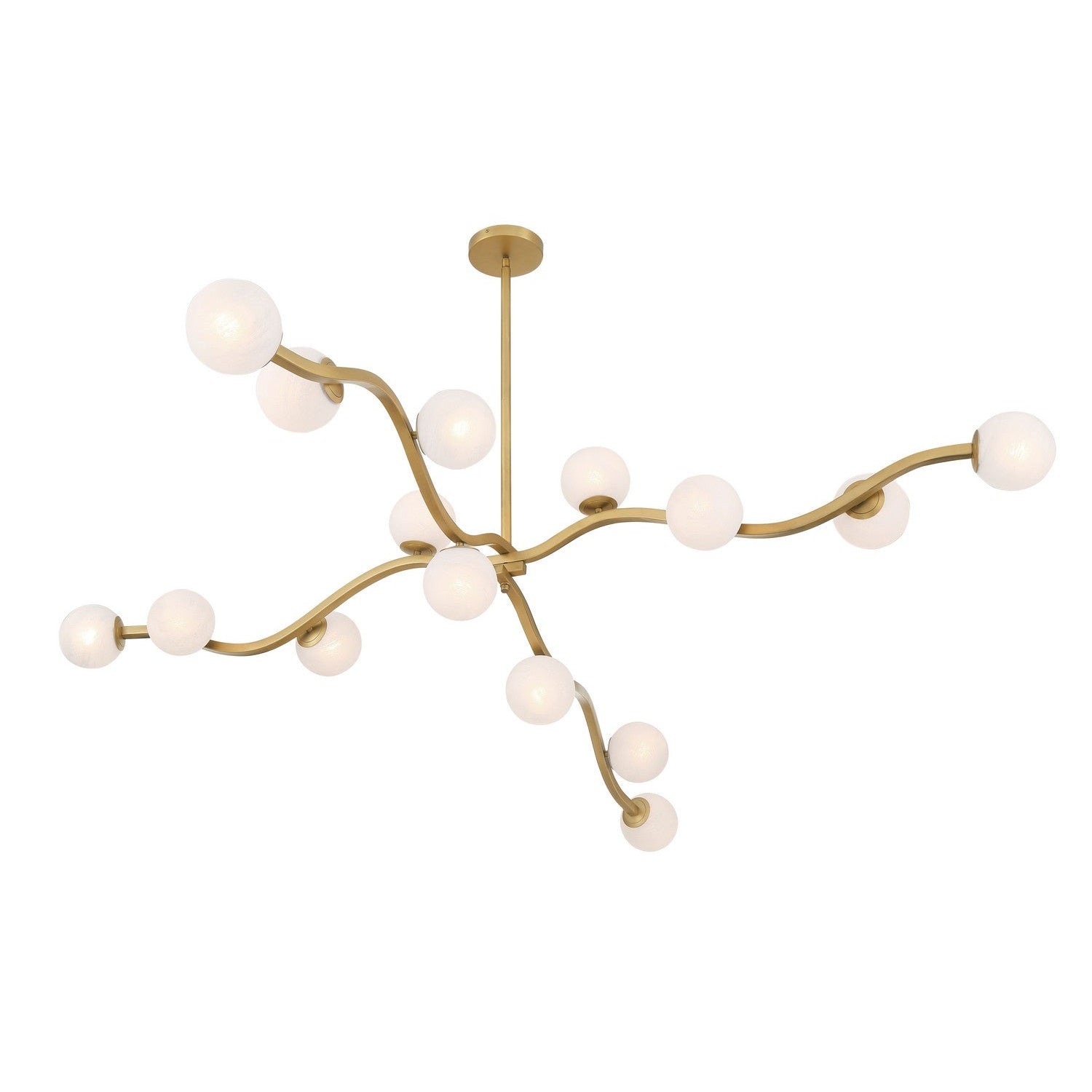 Minka-Lavery - 3749-732 - 16 Light Chandelier - Curven - Legacy Brass