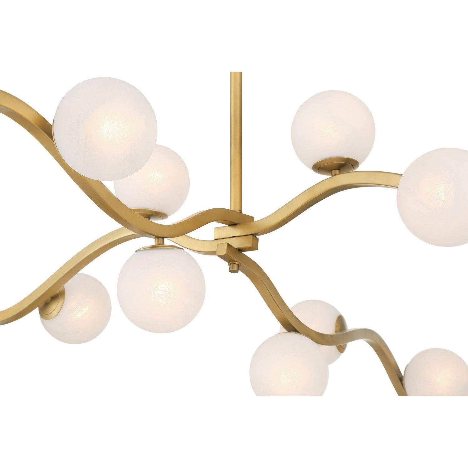 Minka-Lavery - 3749-732 - 16 Light Chandelier - Curven - Legacy Brass