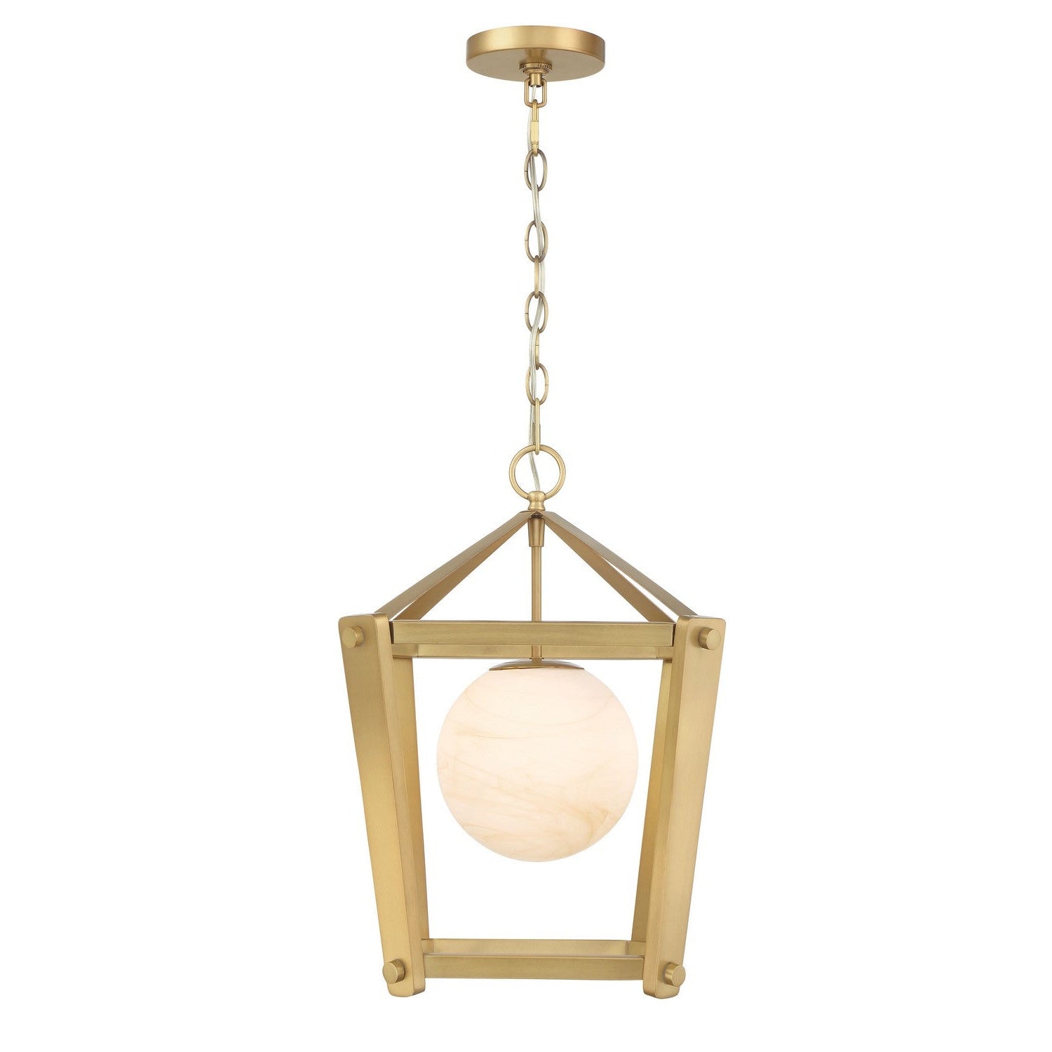 Minka-Lavery - 3784-732 - One Light Pendant - Shimmer - Legacy Brass