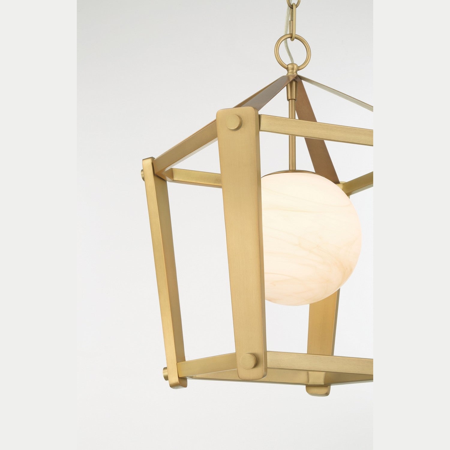 Minka-Lavery - 3784-732 - One Light Pendant - Shimmer - Legacy Brass