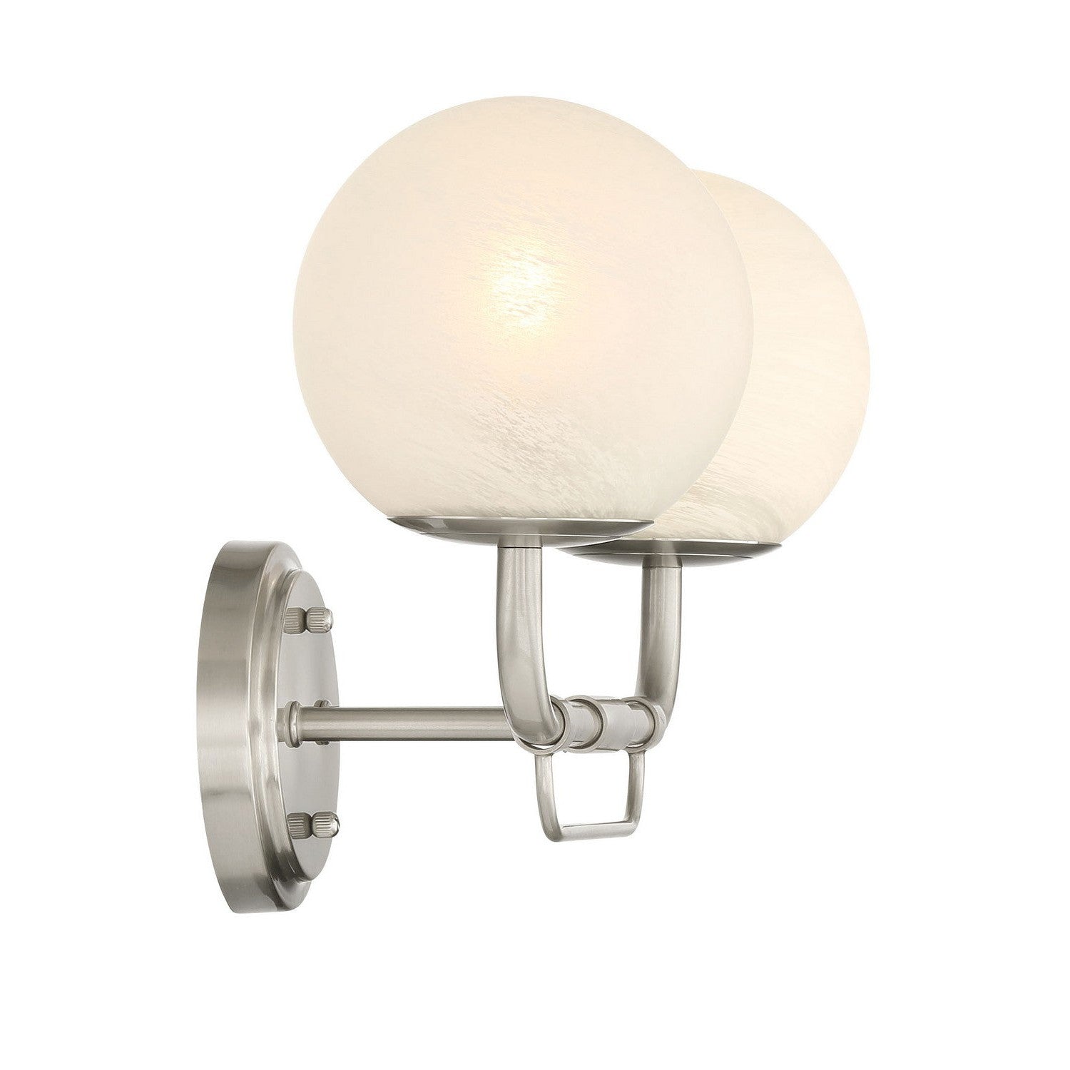 Minka-Lavery - 3792-84 - Two Light Vanity - Whitehall - Brushed Nickel