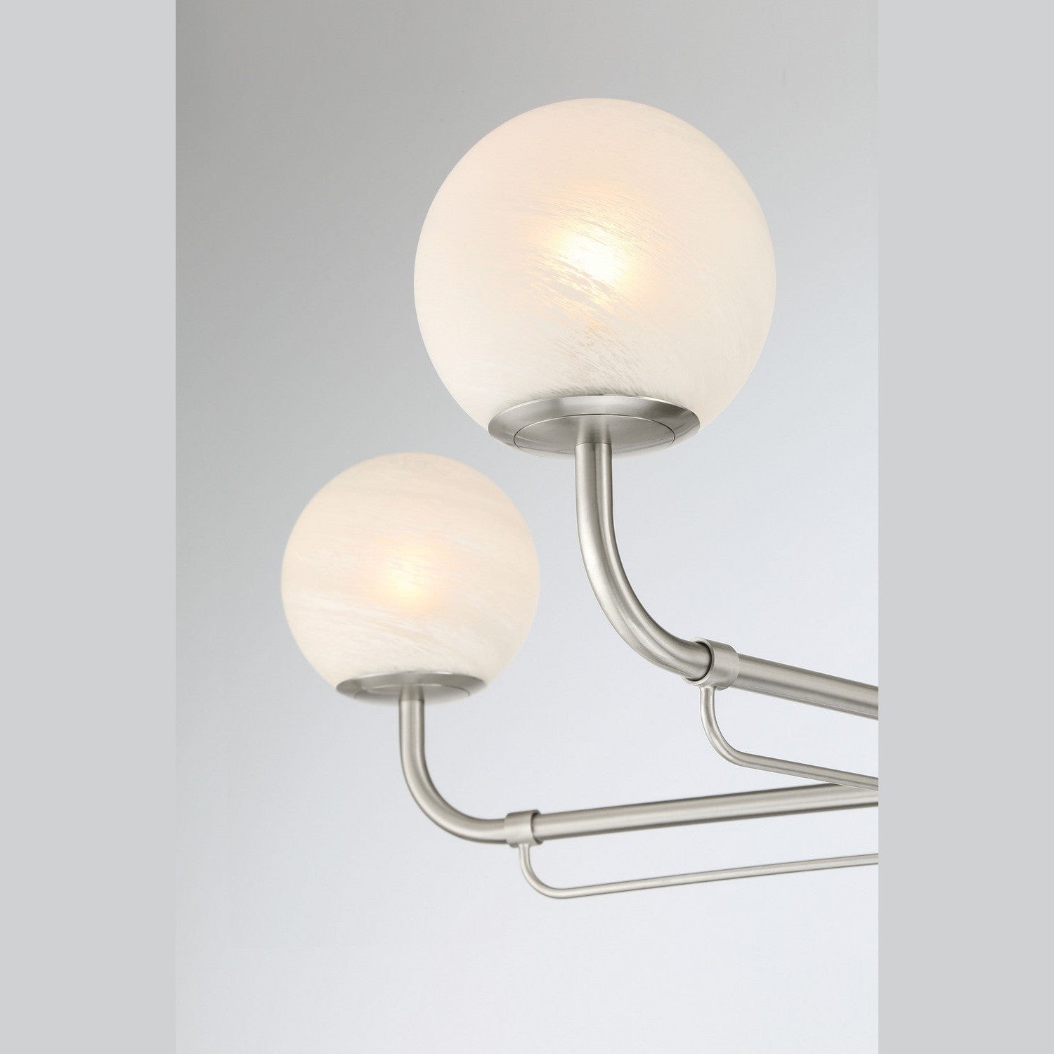 Minka-Lavery - 3795-84 - Five Light Chandelier - Whitehall - Brushed Nickel
