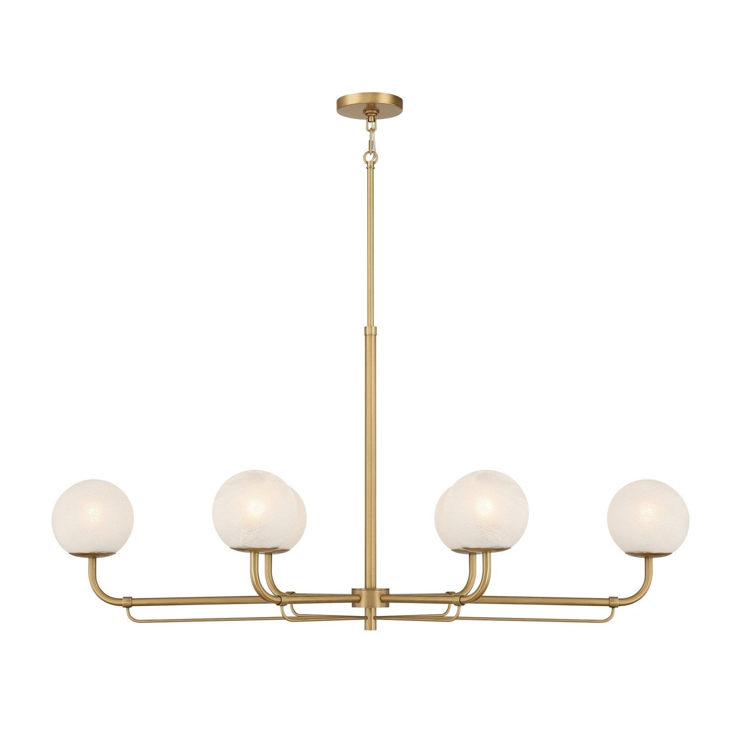 Minka-Lavery - 3796-732 - Six Light Island Pendant - Whitehall - Legacy Brass