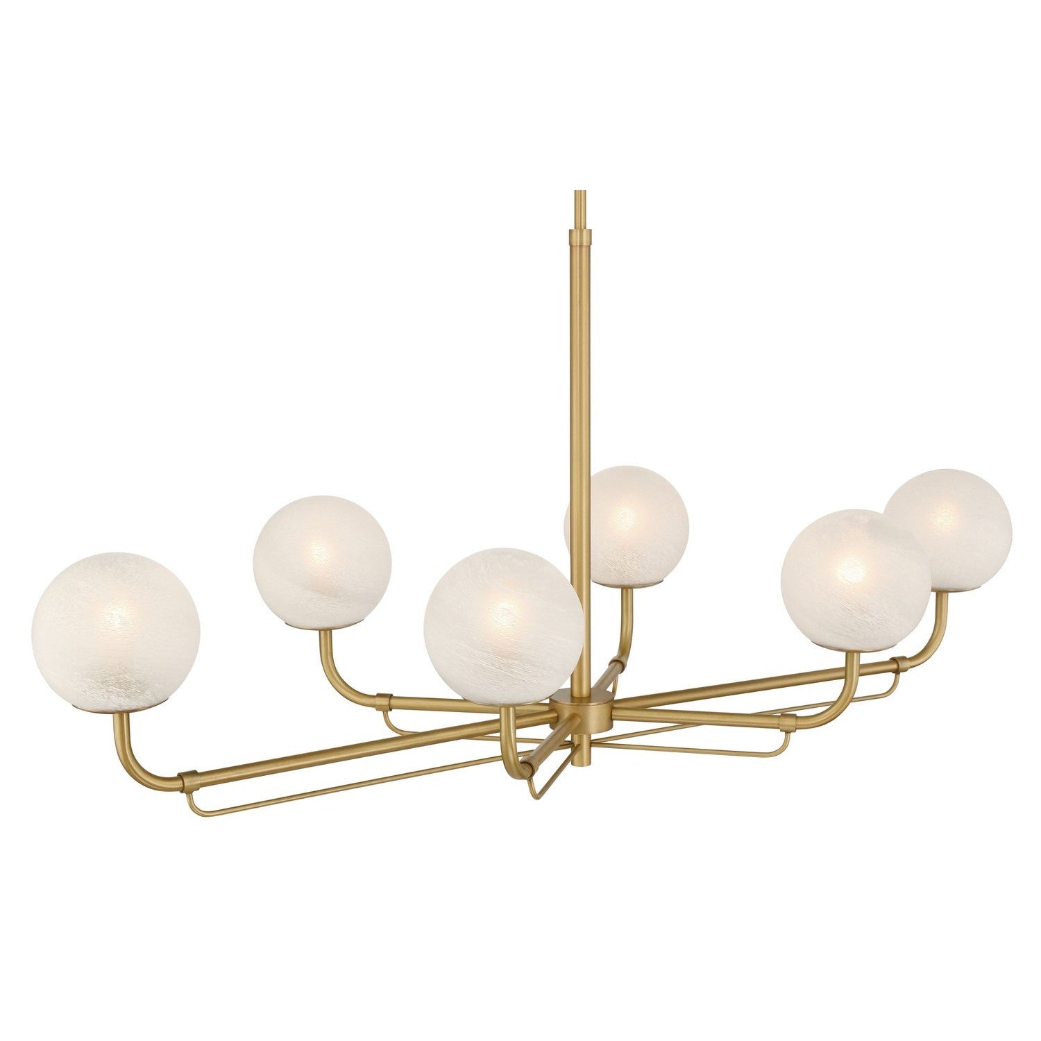 Minka-Lavery - 3796-732 - Six Light Island Pendant - Whitehall - Legacy Brass