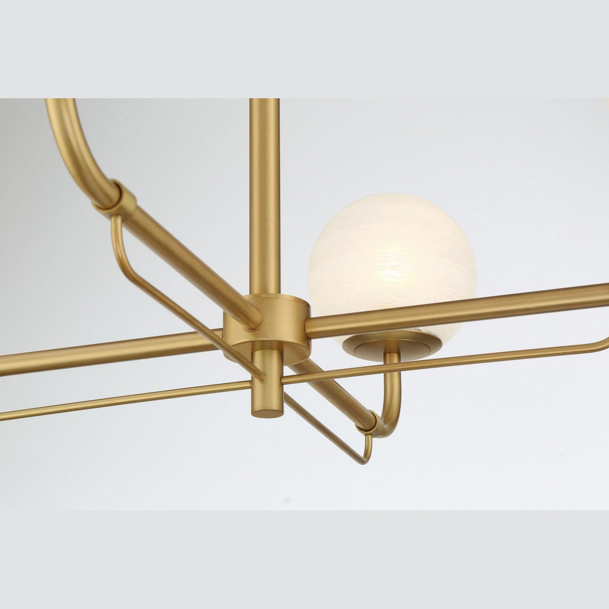 Minka-Lavery - 3797-732 - Four Light Chandelier - Whitehall - Legacy Brass