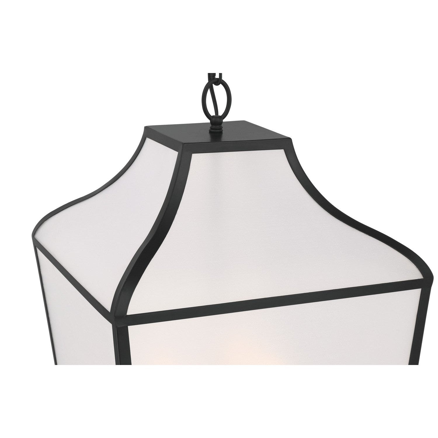 Minka-Lavery - 3804-899 - Four Light Pendant - Velena - Dark Matte Black
