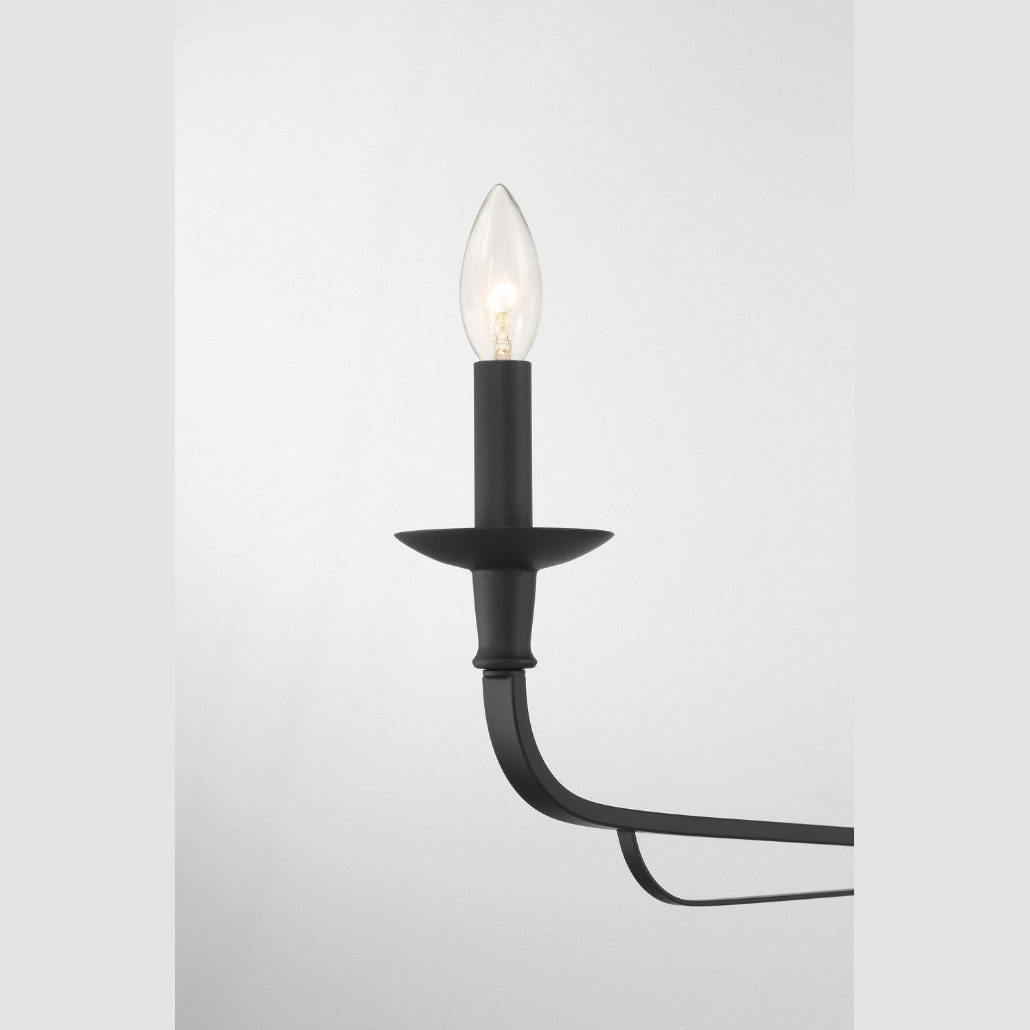 Minka-Lavery - 3825-899 - Two Light Chandelier - Velena - Dark Matte Black