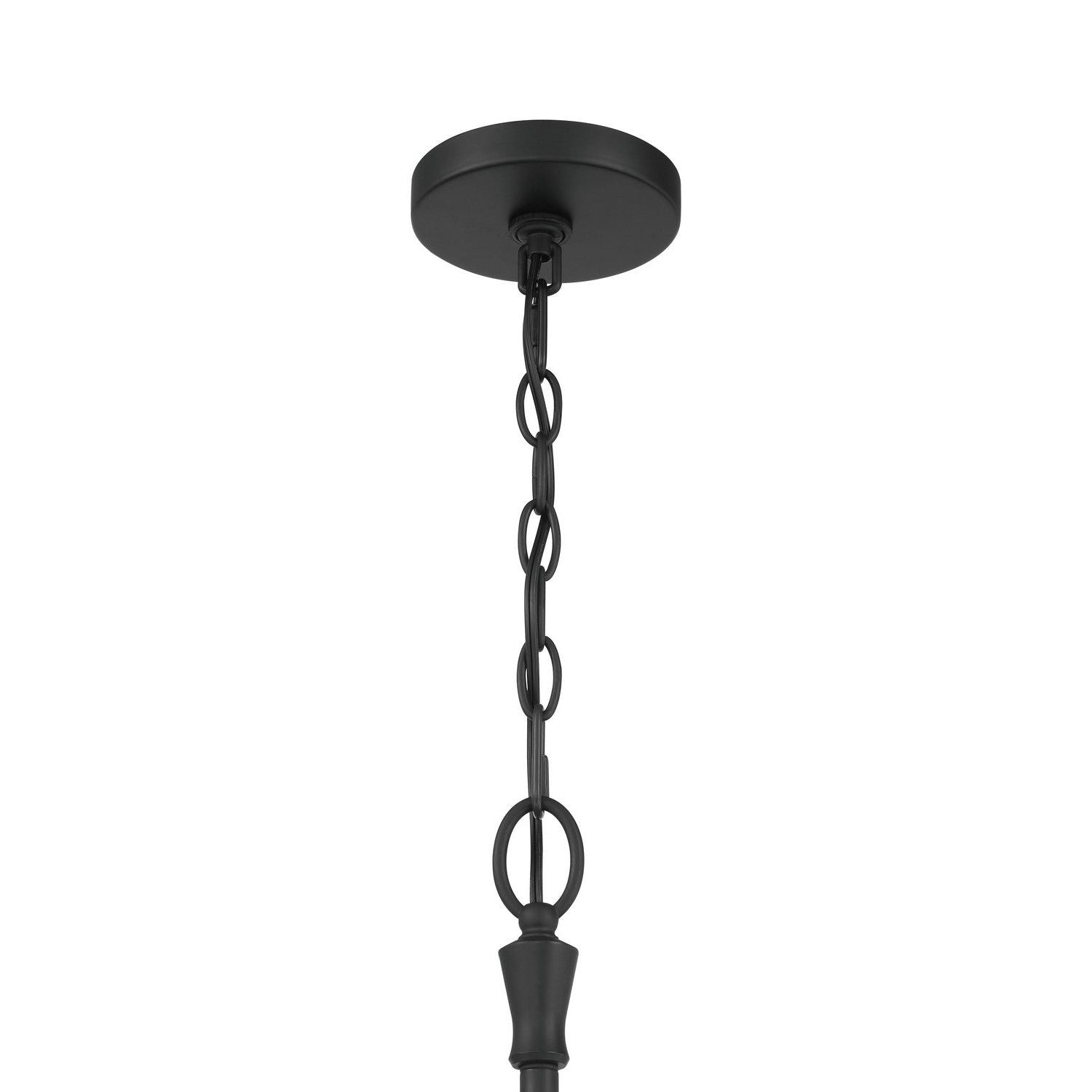 Minka-Lavery - 3825-899 - Two Light Chandelier - Velena - Dark Matte Black