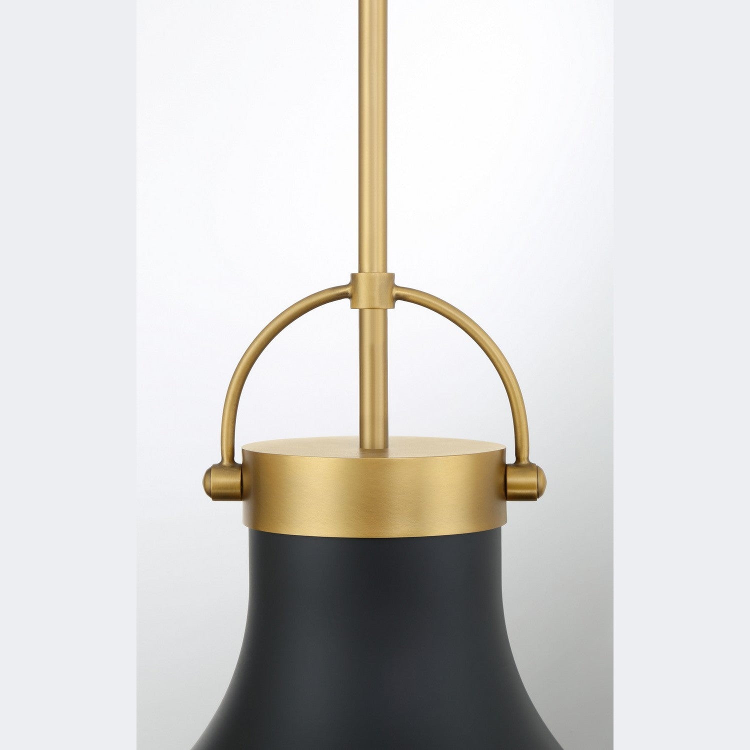 Minka-Lavery - 3932-876 - One Light Pendant - Lynk - Legacy Brass & Matte Coal