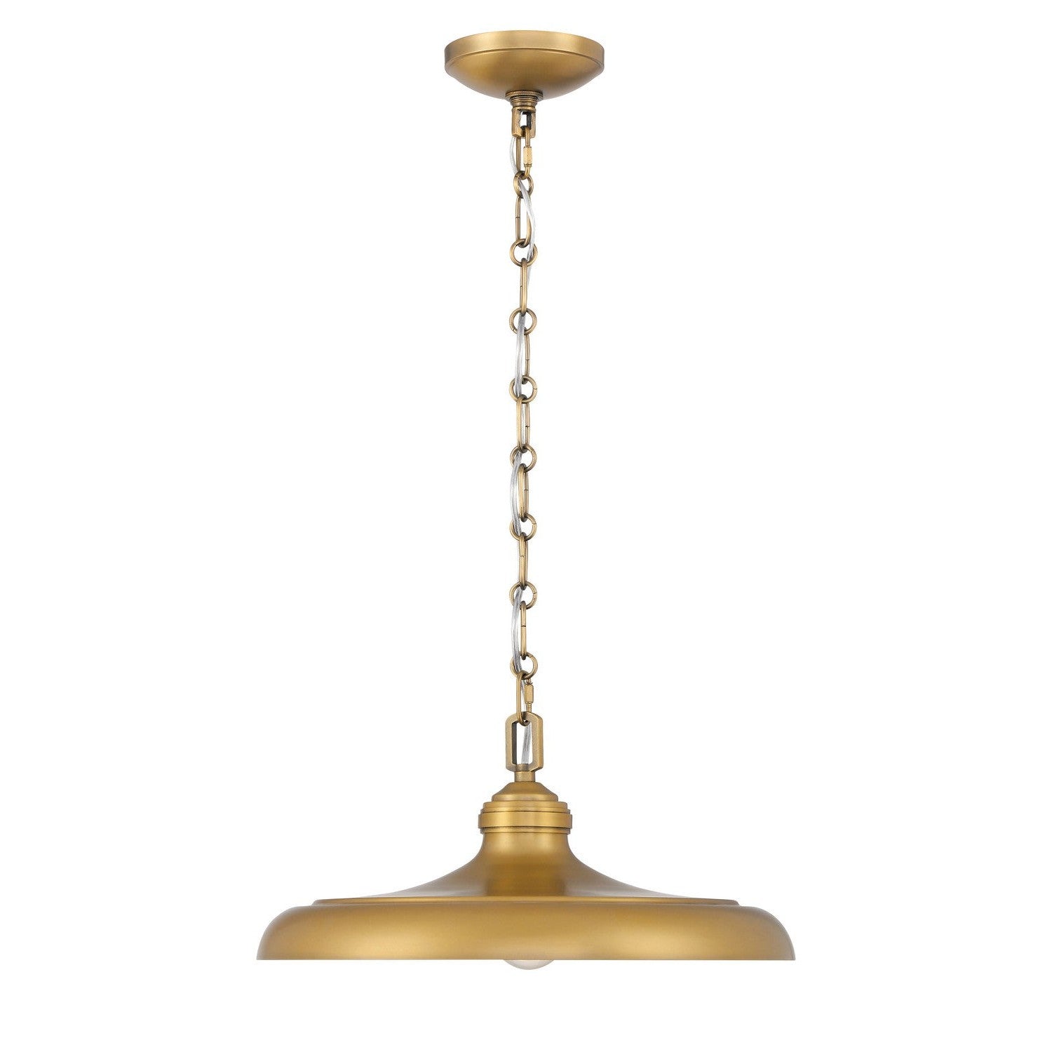 Minka-Lavery - 3935-732 - One Light Pendant - Crowne - Legacy Brass