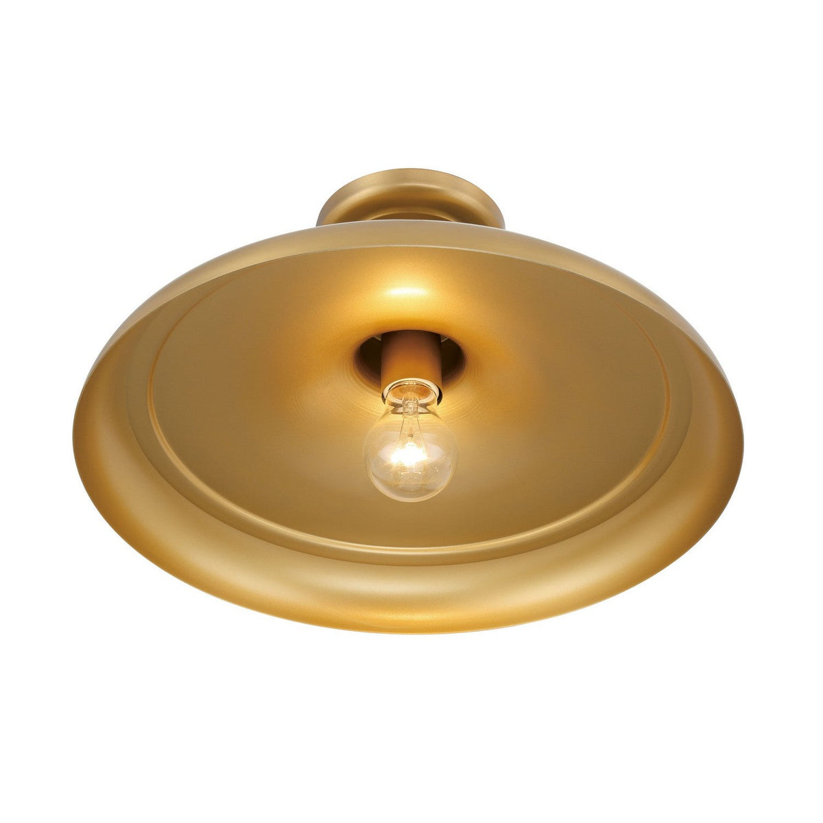 Minka-Lavery - 3936-732 - One Light Semi Flush Mount - Crowne - Legacy Brass