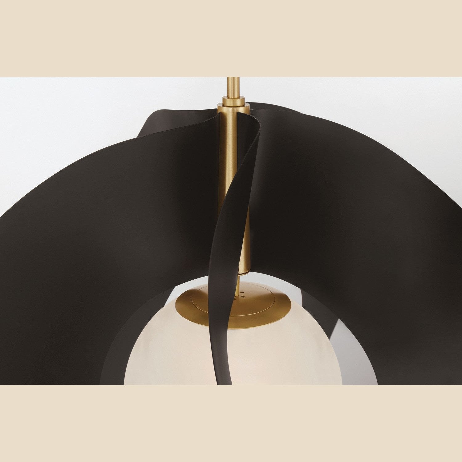 Minka-Lavery - 3951-855 - One Light Pendant - Gloria - Legacy Brass & Dark Bronze