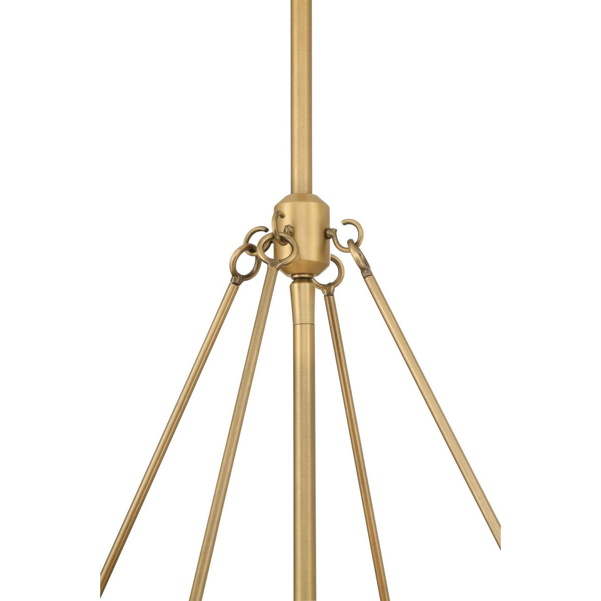 Minka-Lavery - 3954-732 - Four Light Pendant - Waveform - Legacy Brass