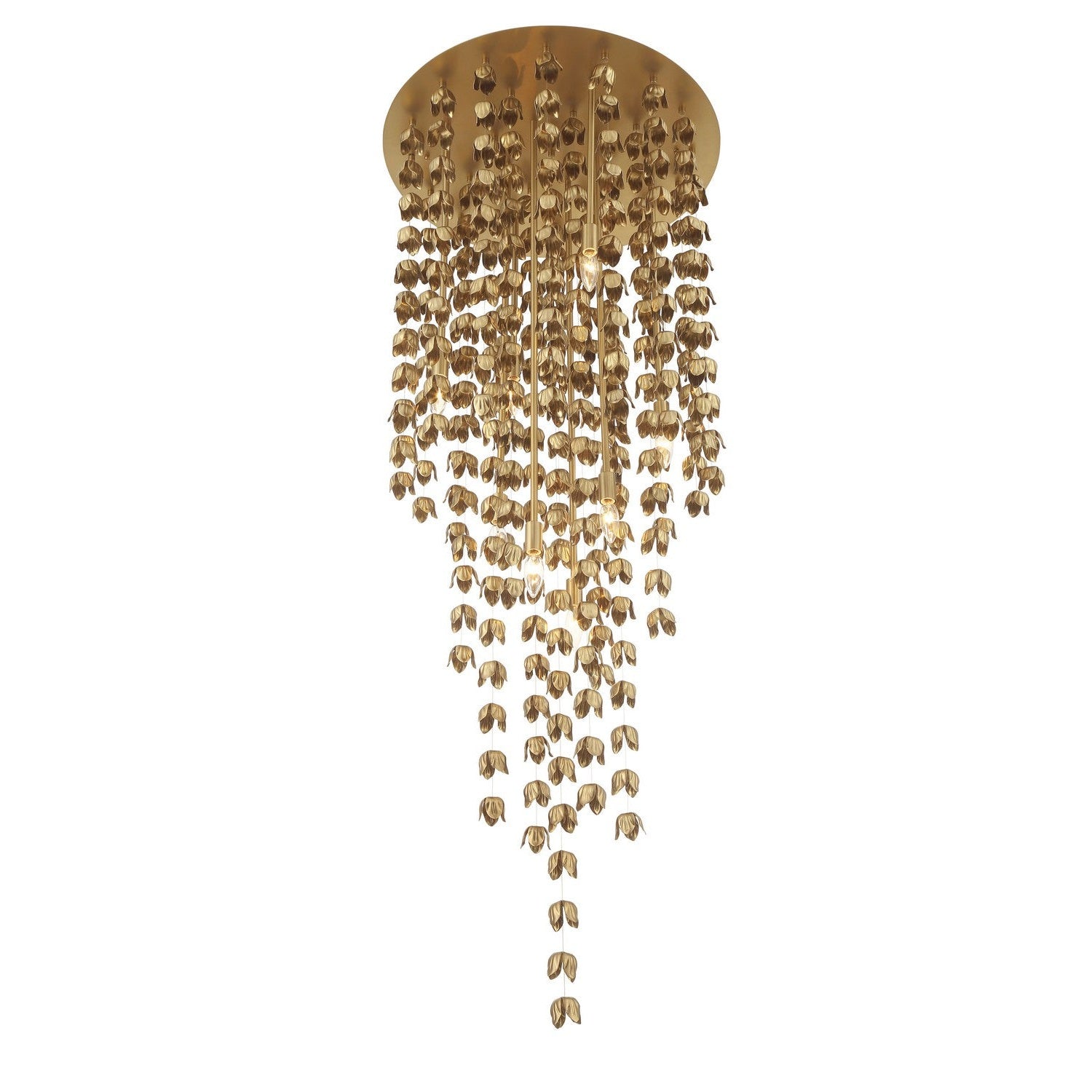Minka-Lavery - 3967-732 - Eight Light Pendant - Ashgrove - Legacy Brass
