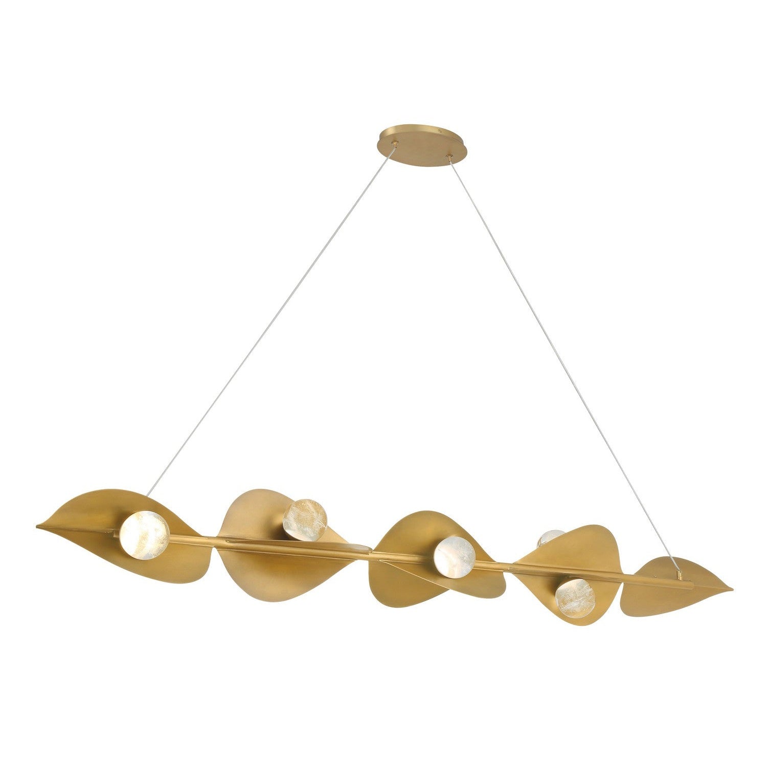 Minka-Lavery - 3977-732-L - LED Island Pendant - Pod - Legacy Brass