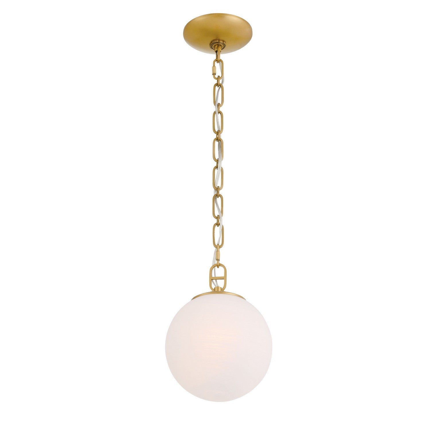 Minka-Lavery - 5211-732 - One Light Pendant - Marbelle - Legacy Brass
