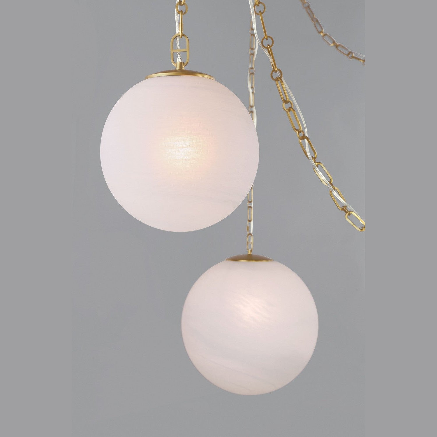 Minka-Lavery - 5218-732 - Three Light Pendant - Marbelle - Legacy Brass