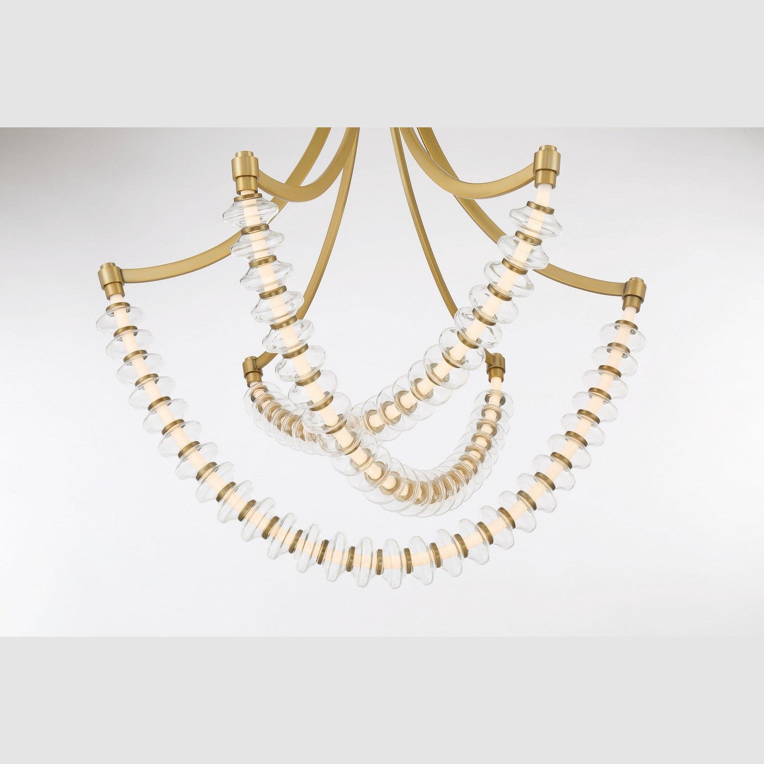 Minka-Lavery - 5646-732-L - LED Chandelier - Pearl - Legacy Brass