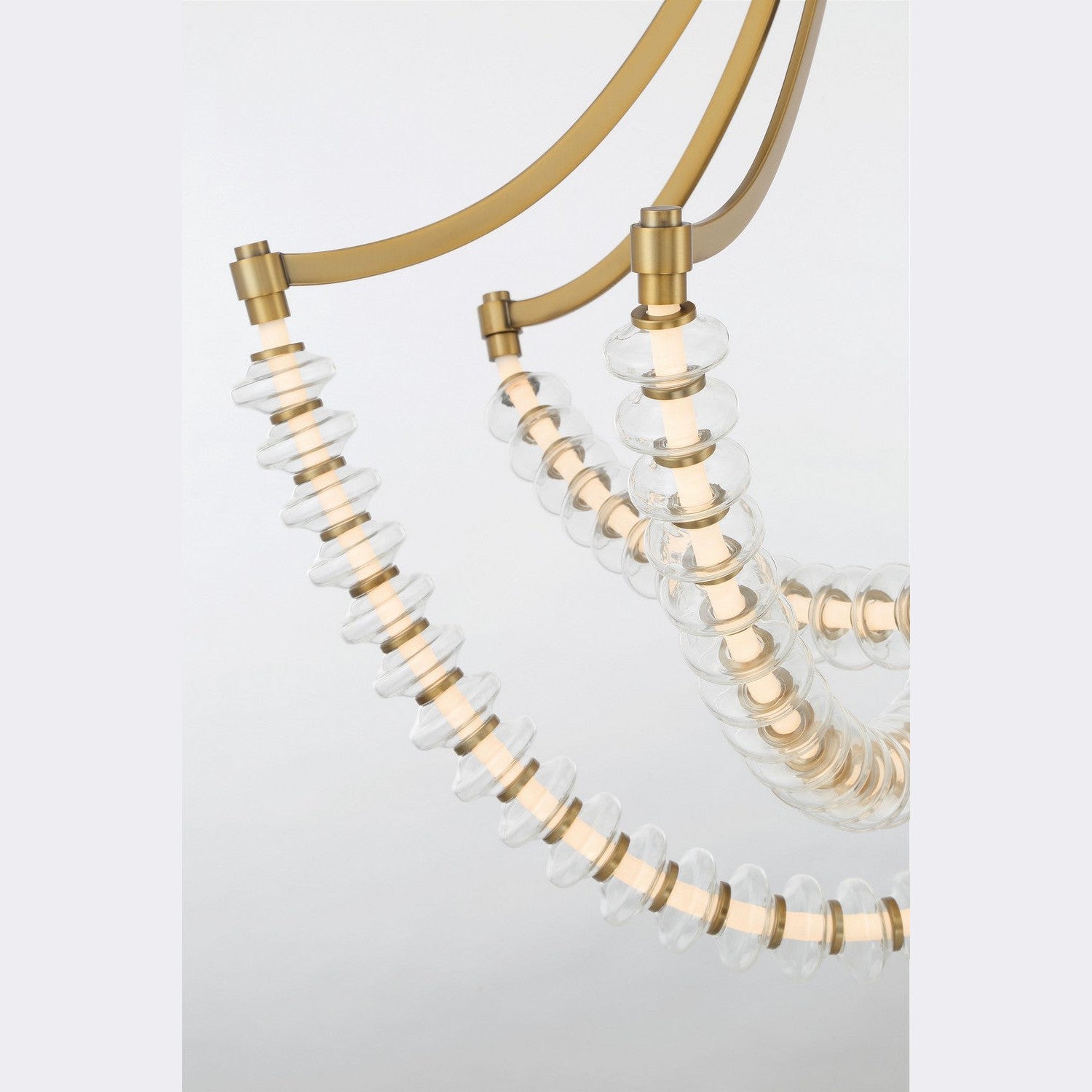 Minka-Lavery - 5646-732-L - LED Chandelier - Pearl - Legacy Brass