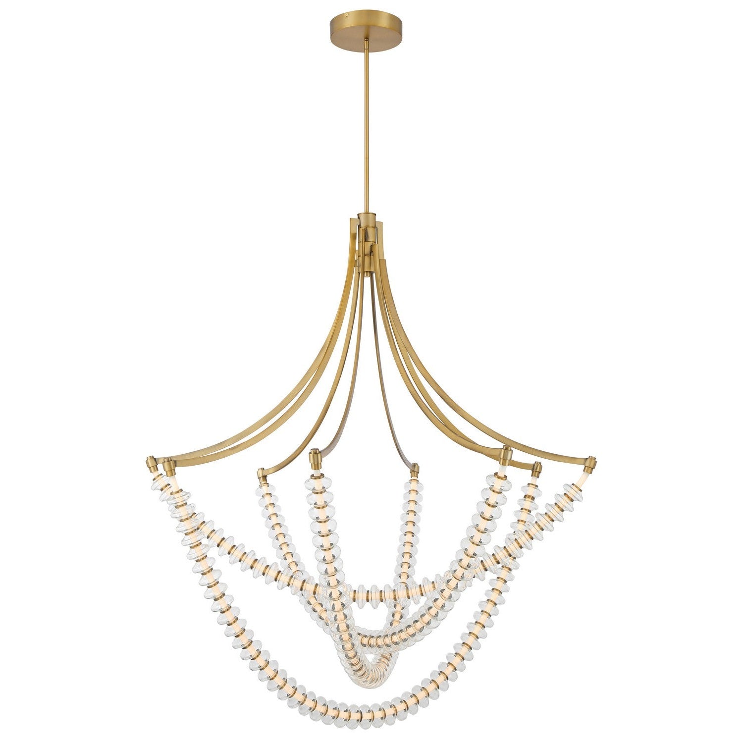 Minka-Lavery - 5648-732-L - LED Chandelier - Pearl - Legacy Brass