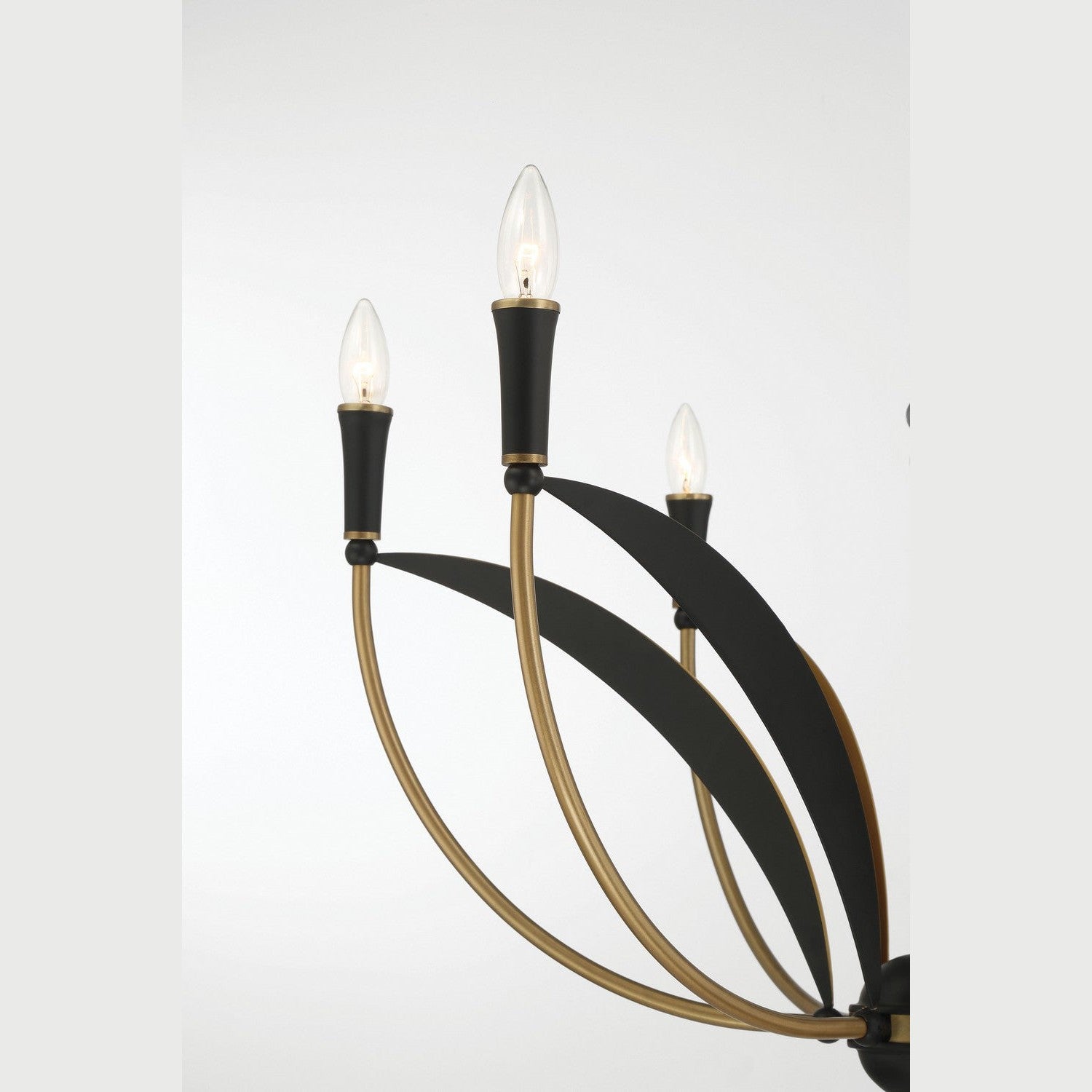 Minka-Lavery - 5696-782 - Six Light Chandelier - Miller - Legacy Brass & Sand Coal