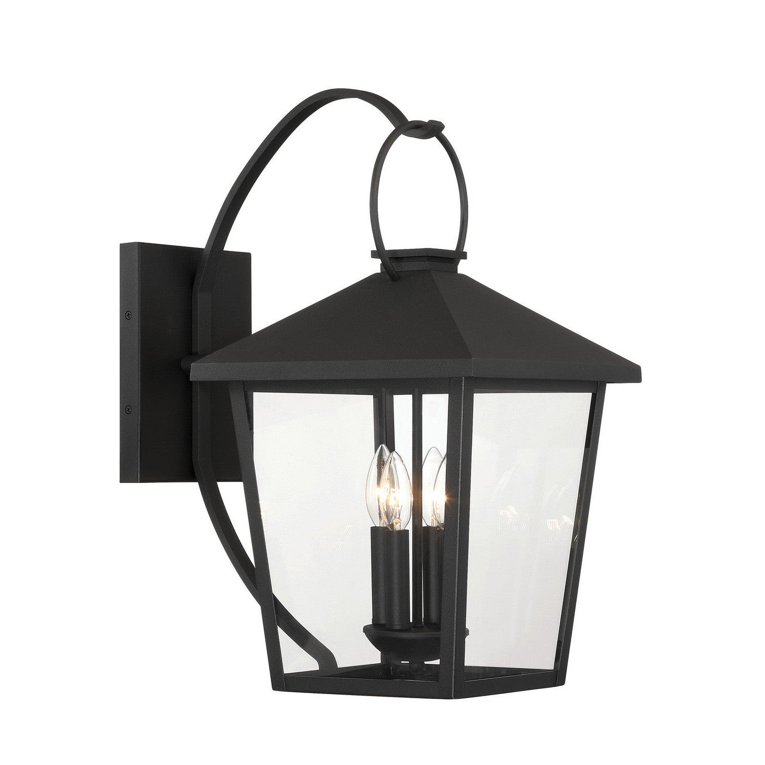 Minka-Lavery - 78001-66 - Four Light Outdoor Wall Sconce - Parkside - Sand Coal