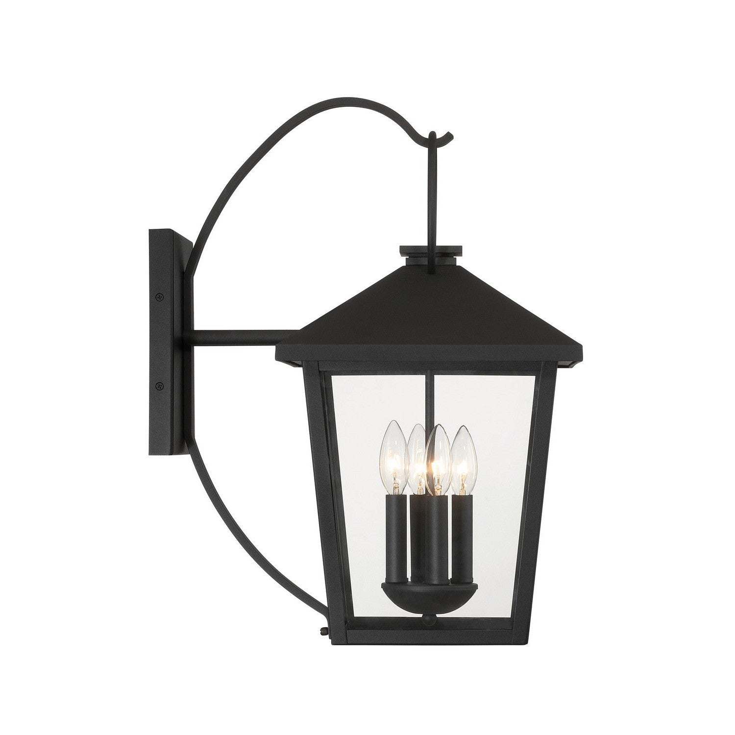 Minka-Lavery - 78001-66 - Four Light Outdoor Wall Sconce - Parkside - Sand Coal