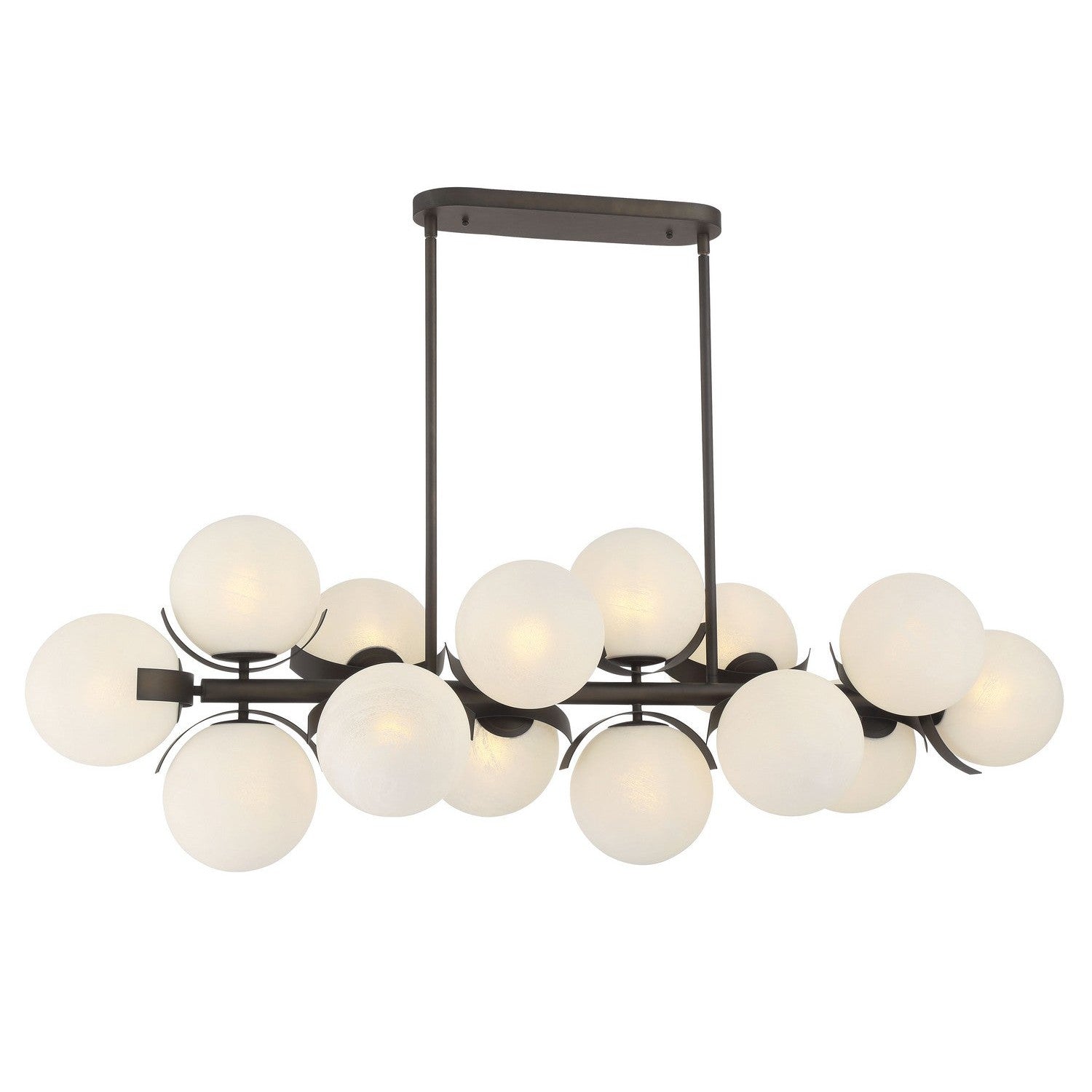 Metropolitan - N2087-860 - 14 Light Island Pendant - Vino - Dark Bronze
