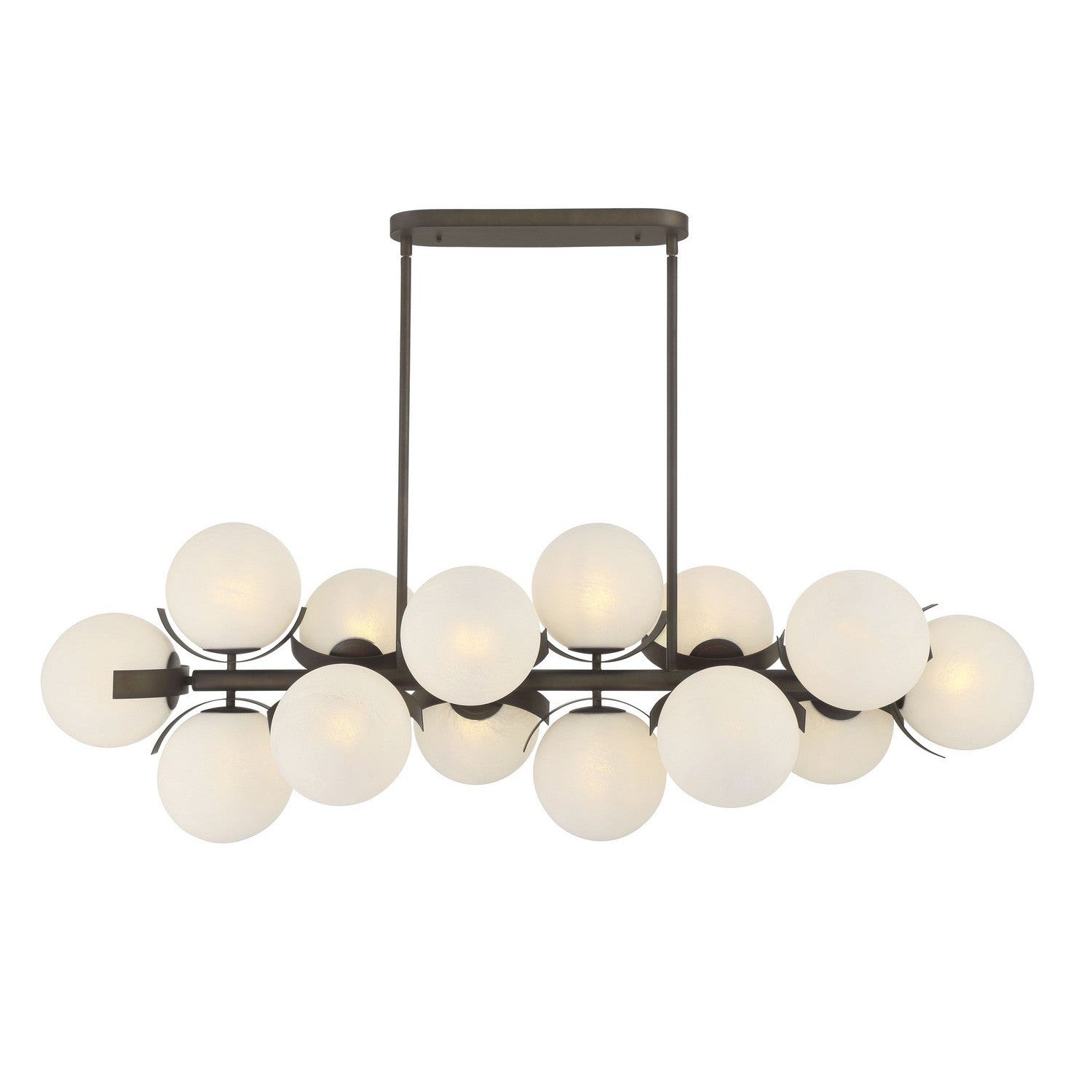 Metropolitan - N2087-860 - 14 Light Island Pendant - Vino - Dark Bronze