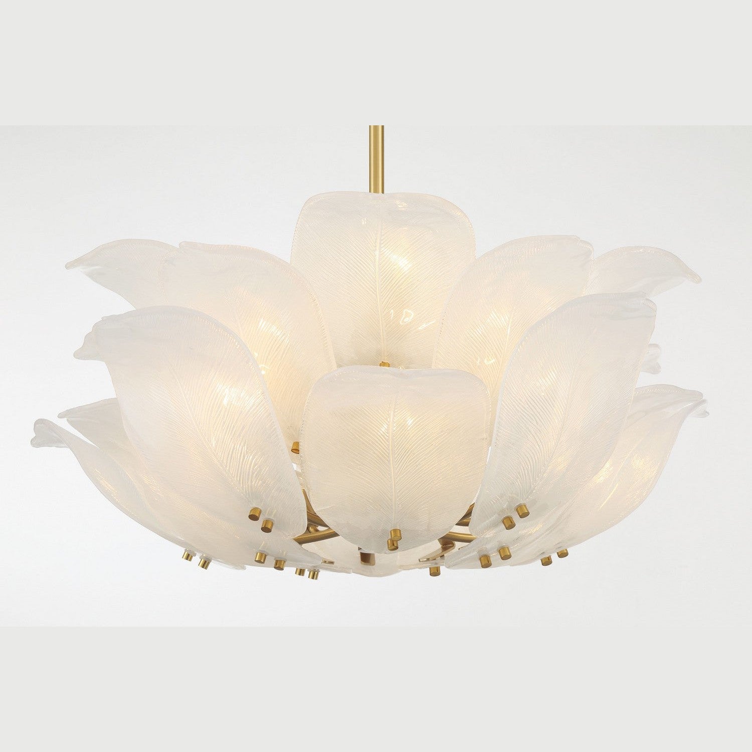 Metropolitan - N2215-732 - Ten Light Pendant - Orchid - Legacy Brass