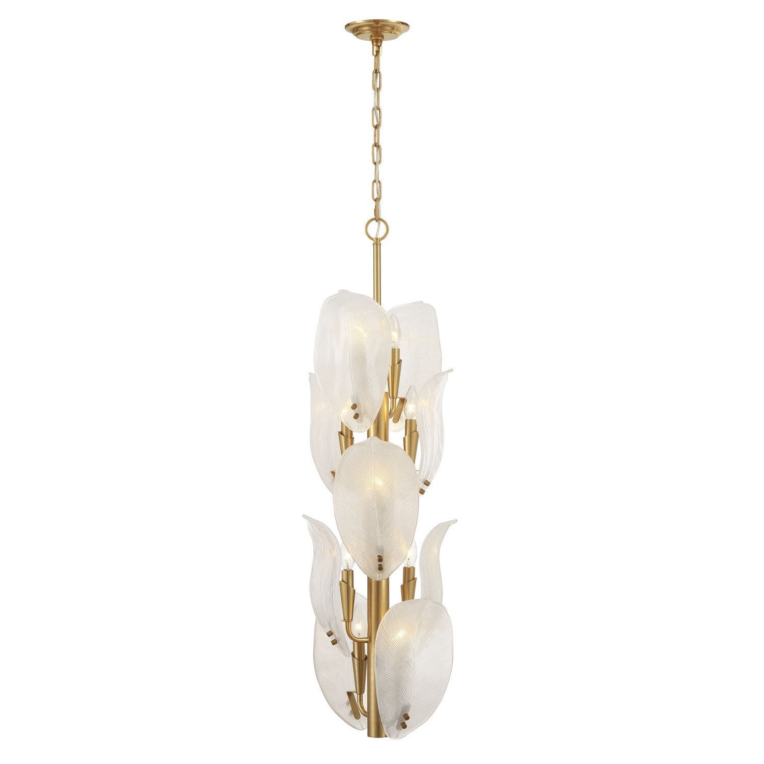 Metropolitan - N2216-732 - Ten Light Pendant - Orchid - Legacy Brass