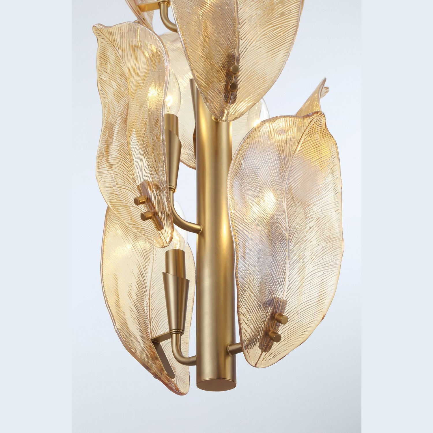 Metropolitan - N2216-A-732 - Ten Light Pendant - Orchid - Legacy Brass