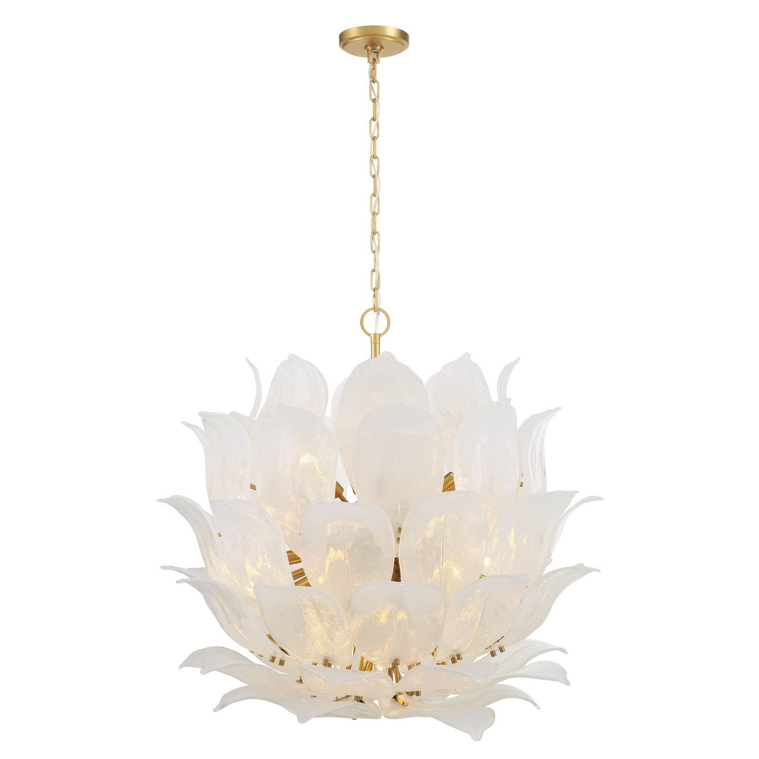 Metropolitan - N2219-732 - 24 Light Pendant - Orchid - Legacy Brass