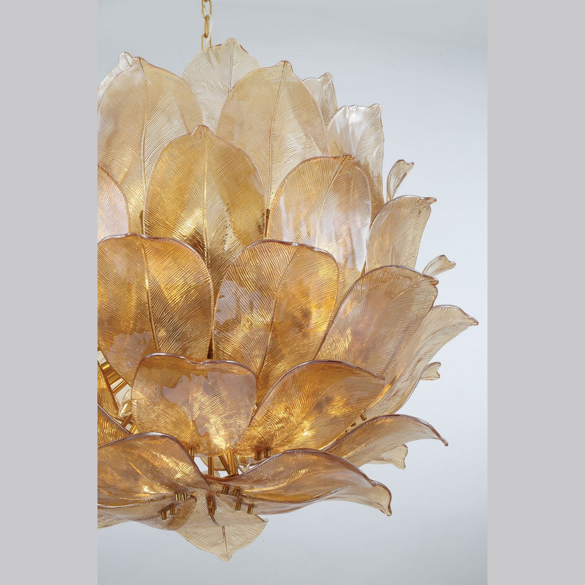 Metropolitan - N2219-A-732 - 24 Light Pendant - Orchid - Legacy Brass