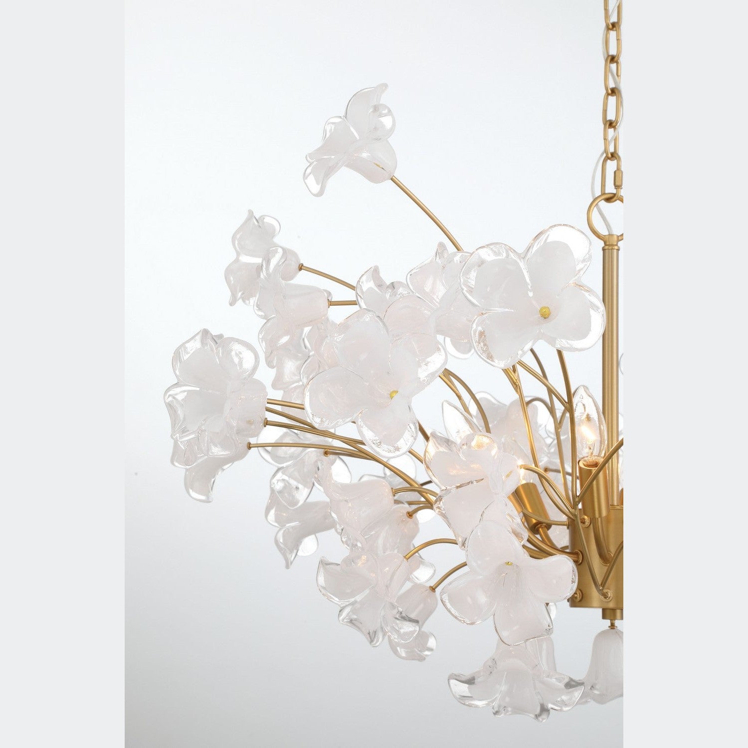 Metropolitan - N2228-732 - Eight Light Chandelier - Bloome - Legacy Brass