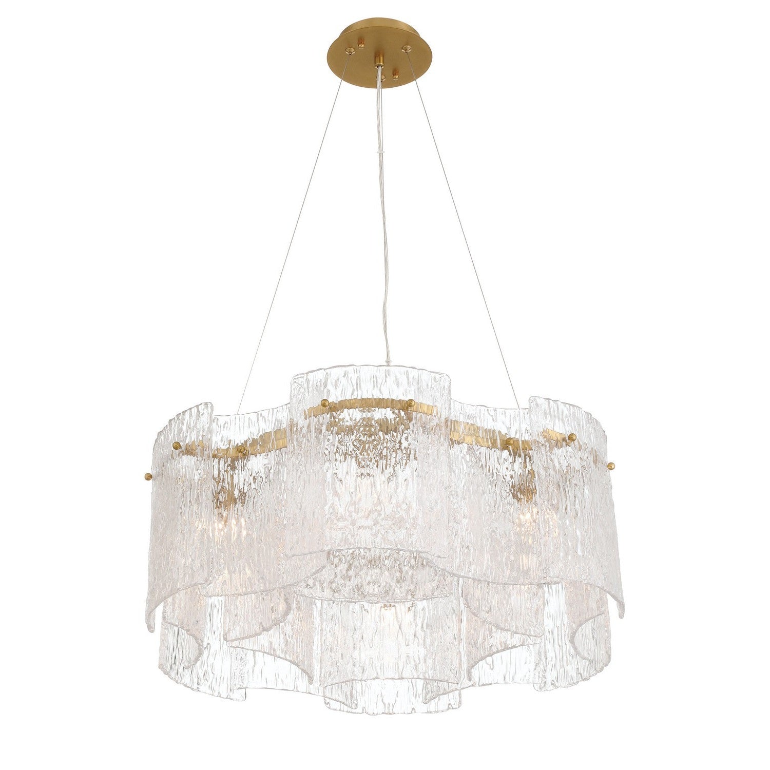 Metropolitan - N2286-732 - Six Light Pendant - Brookstreet - Legacy Brass