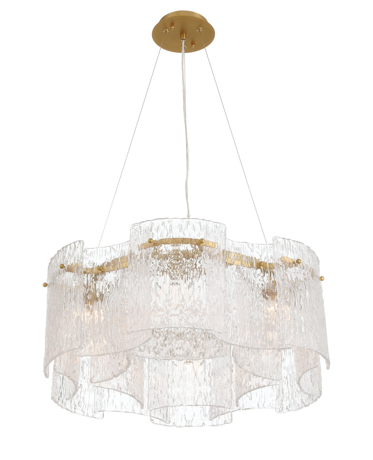 Metropolitan - N2286-732 - Six Light Pendant - Brookstreet - Legacy Brass