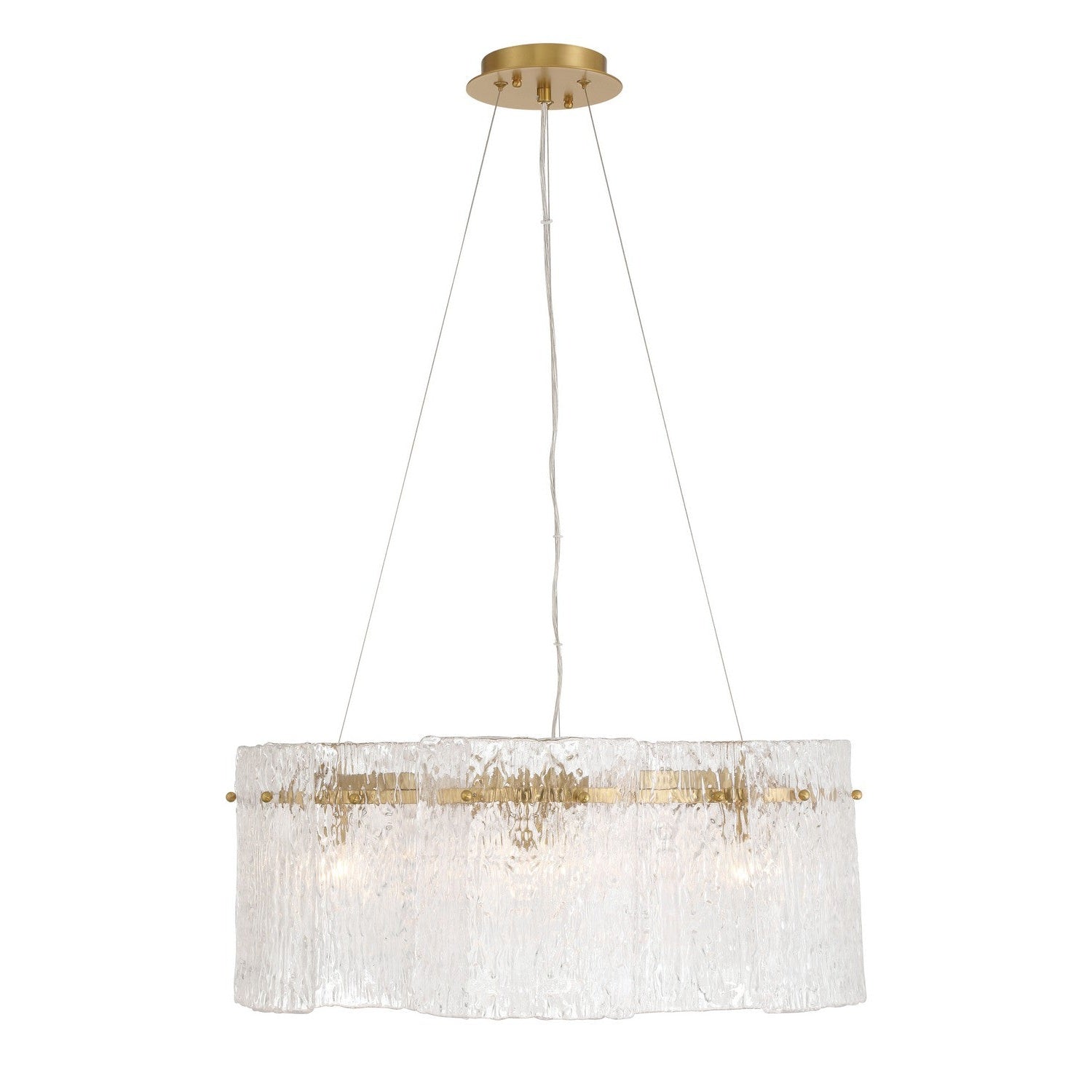 Metropolitan - N2286-732 - Six Light Pendant - Brookstreet - Legacy Brass