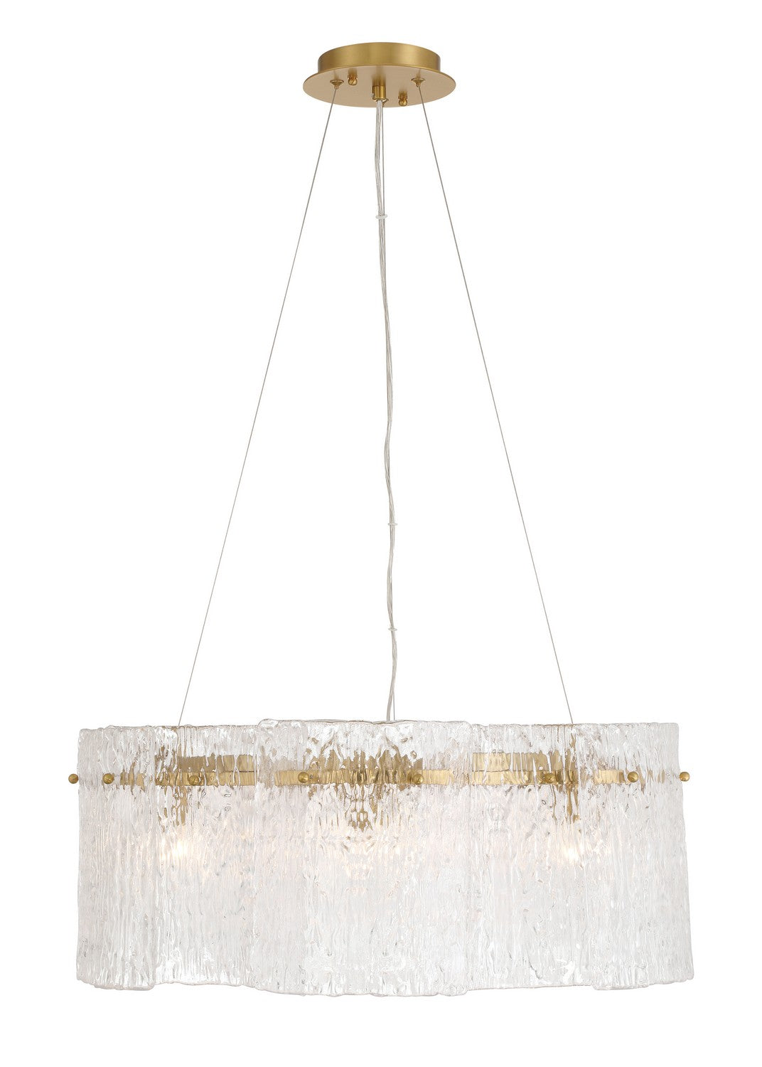 Metropolitan - N2286-732 - Six Light Pendant - Brookstreet - Legacy Brass