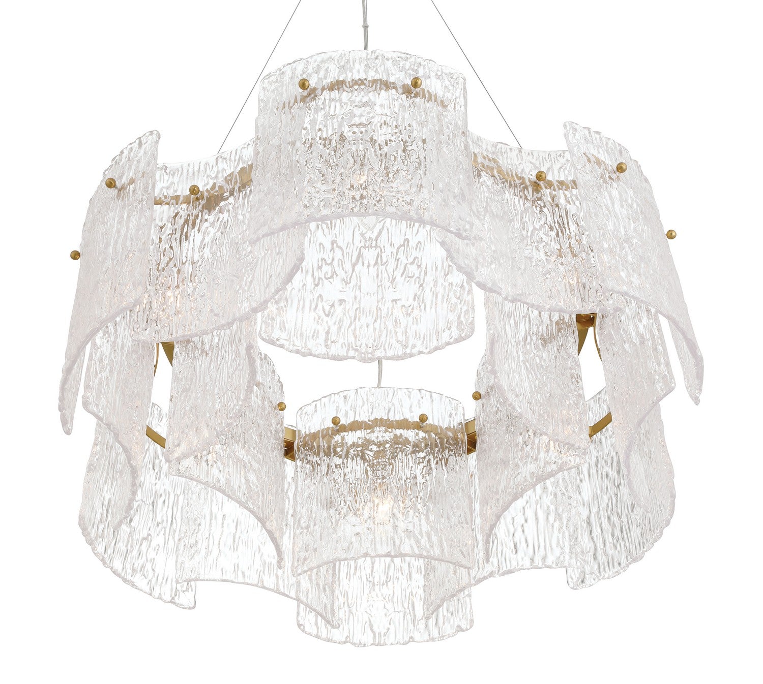 Metropolitan - N2286-732 - Six Light Pendant - Brookstreet - Legacy Brass