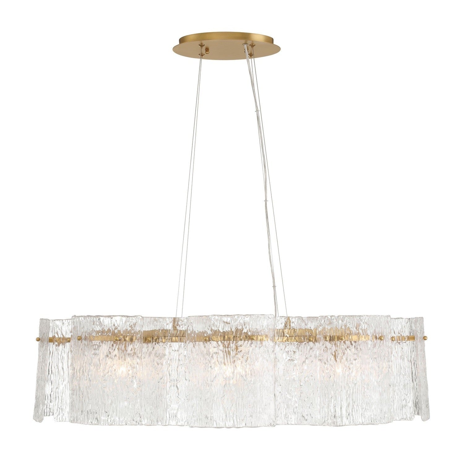 Metropolitan - N2288-732 - Eight Light Pendant - Brookstreet - Legacy Brass